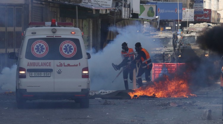 إصابة شاب برصاص الاحتلال في البيرة