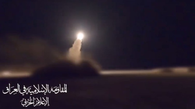 شاهد- المقاومة الإسلامية في العراق تتبنى استهداف "هدف حيوي" في إيلات