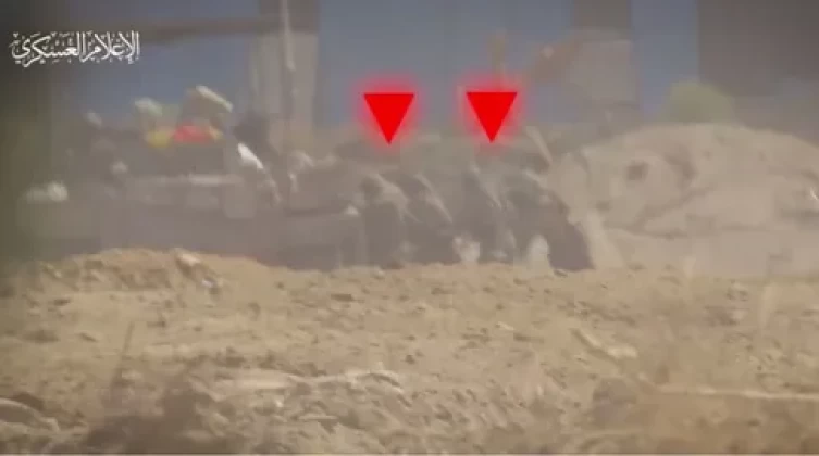 شاهد- القسام توثق مقطع فيديو مثير عن معارك جباليا