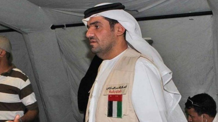 الفنان حسين الجسمي يصل غزة على رأس قافلة إماراتية