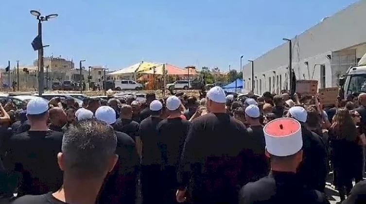 احتجاجات في الجولان على زيارة نتنياهو لمجدل شمس