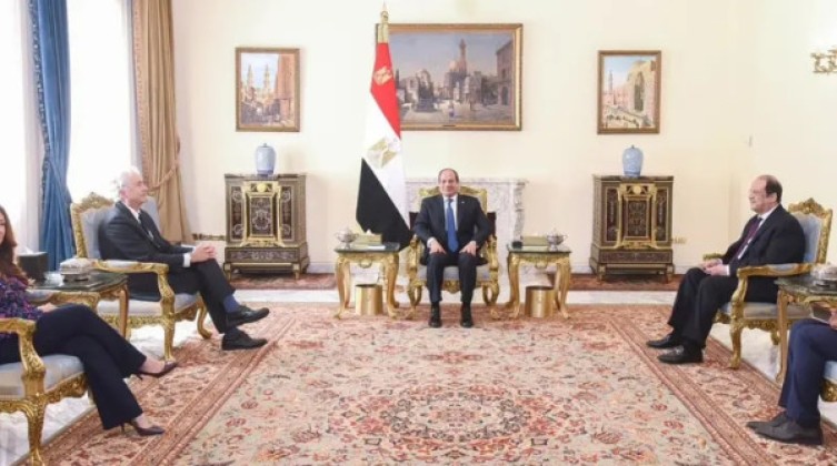 تفاصيل إجتماع السيسي مع مدير الاستخبارات الأميركية بخصوص الهدنة بغزة