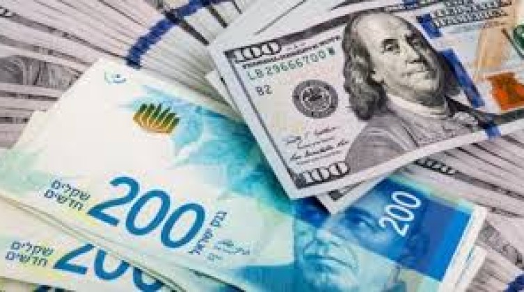 أسعار صرف العملات مقابل الشيكل اليوم الجمعة