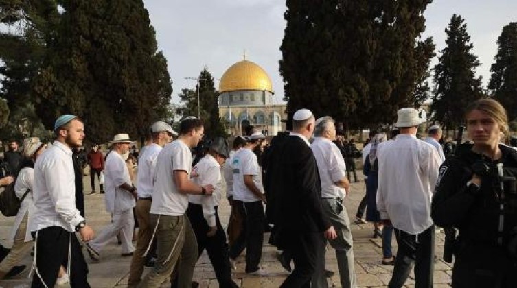 بالفيديو: مئات المستوطنين يقتحمون الأقصى في سادس أيام عيد العرش