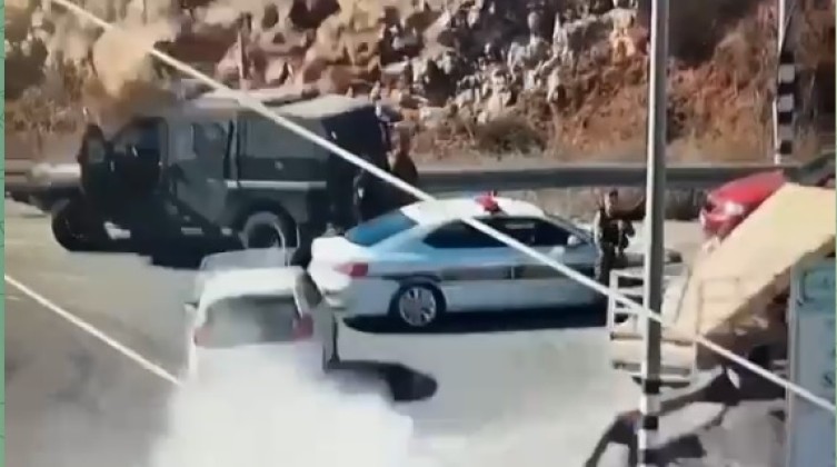 بالفيديو: إصابة شاب بزعم محاولته تنفيذ عملية دهس شمال رام الله