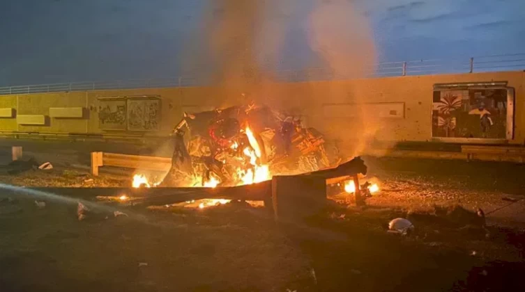 هجوم صاروخي على قاعدة تضم قوات أمريكية قرب مطار بغداد