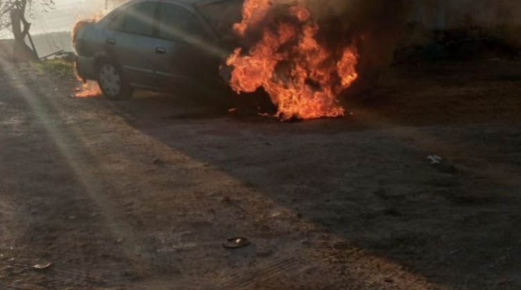 بالفيديو والصور: مستوطنون يحرقون منازل ومركبات المواطنين في نابلس