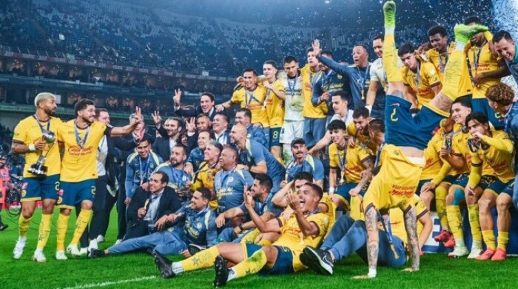 للمرة الثالثة على التوالي.. كلوب أمريكا يتوج بلقب الدوري المكسيكي