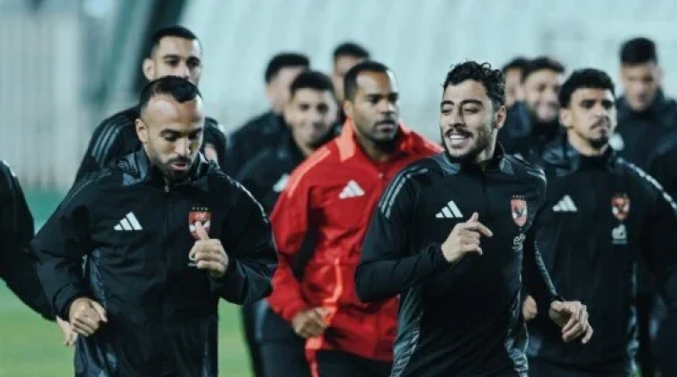 الأهلي ينهي استعداداته لملاقاة سموحة في الدوري الممتاز