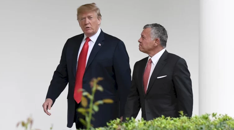 لقاء حاسم بين ترامب وملك الأردن حول تطورات غزة