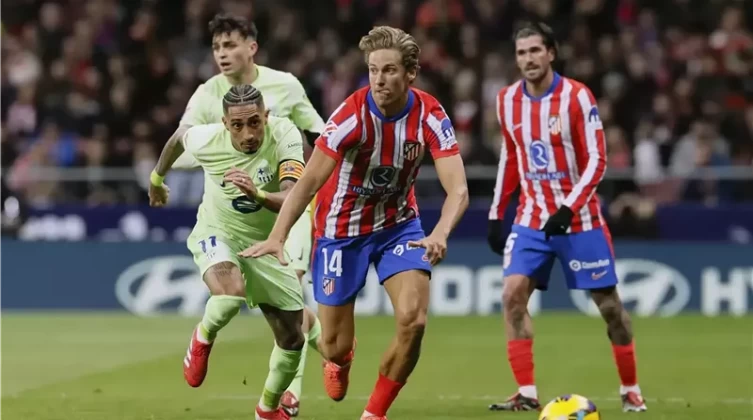 برشلونة يقلب تأخره لفوز على أتلتيكو مدريد 2/4 في الدوري الإسباني