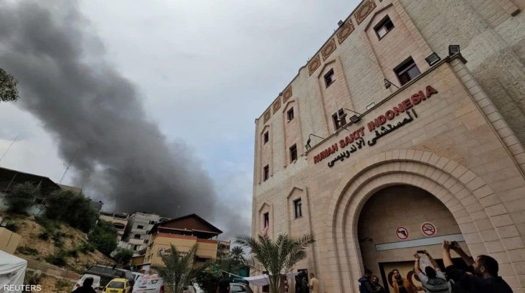 الاحتلال يحاصر المستشفى الإندونيسي شمالي غزة ويقصف محيطه
