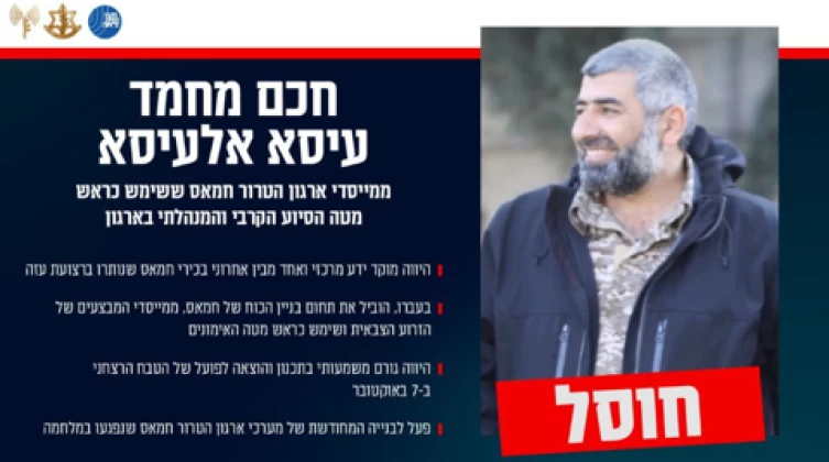 آخر قيادات حماس العليا في غزة.. الجيش الإسرائيلي يؤكد اغتيال العيسى