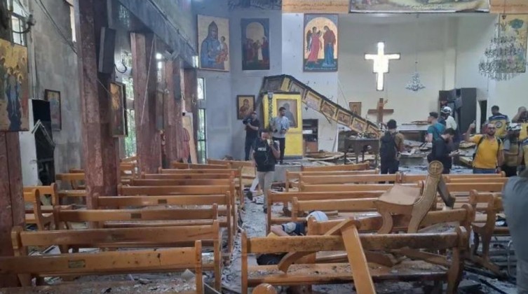 مقتل 22 شخصًا في تفجير استهدف كنيسة بدمشق