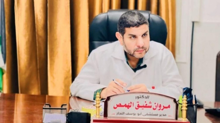 الصحة: الاحتلال يواصل إخفاء الطبيب مروان الهمص قسريًا