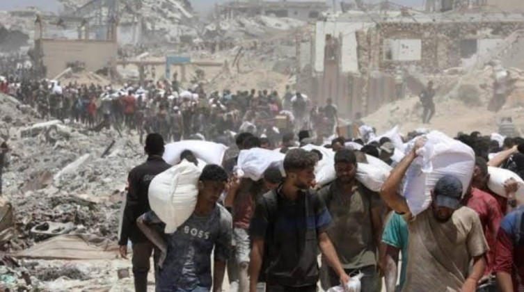 41 شهيدًا بحق منتظري المساعدات في قطاع غزة