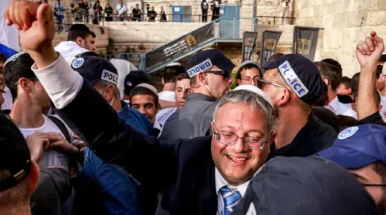 بن غفير يقتحم المسجد الأقصى في عيد العرش
