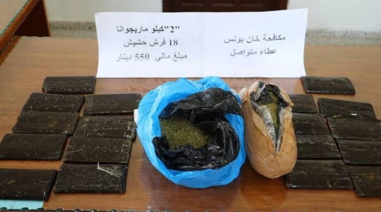 "مكافحة المخدرات" تضبط حبوب مخدرة وتُوقف مُروجيها بخانيونس