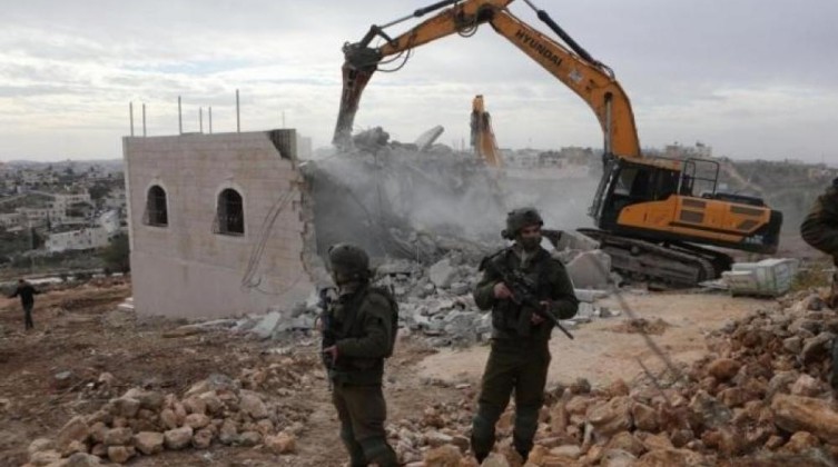 الاحتلال يهدم بركسًا زراعيًا جنوب نابلس