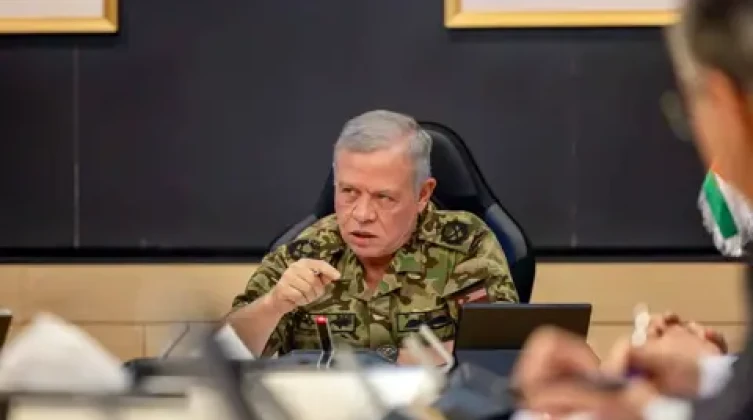 ملك الأردن يؤكد ضرورة الاستعداد لأي طارئ وضمان توافر السلع الاساسية