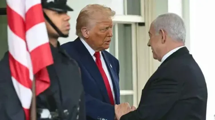 ترامب يدافع عن تحالفه مع إسرائيل وينتقد الناتو