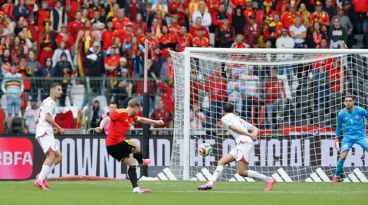 بلجيكا تمطر شباك تونس بخماسية كاملة استعدادا لكأس العالم