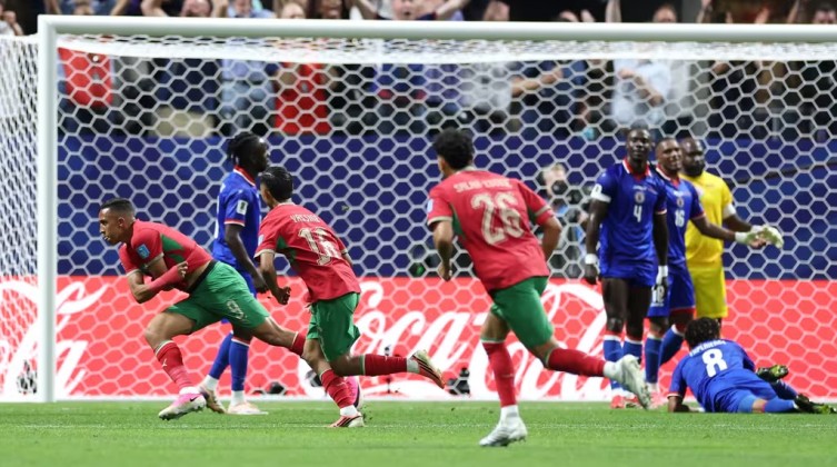 المغرب يٌنهي مواجهة هايتي برباعية مثيرة ويتأهل لدور الـ32 بالمونديال