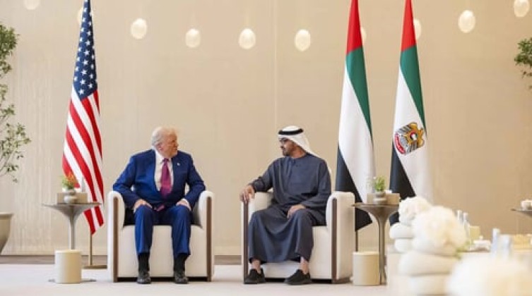 محمد بن زايد يلتقي ترامب على هامش قمة مجموعة السبع في فرنسا