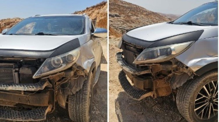 مستوطنون يعتدون على مركبة شرق دير دبوان برام الله