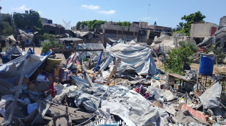 شهيدان ومصابون في غارات إسرائيلية على وسط قطاع غزة