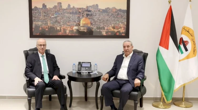 الشيخ يبحث مع الحمد لله الاستعدادات لإجراء الانتخابات الفلسطينية