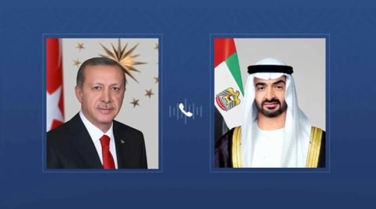 رئيسا الإمارات وتركيا يبحثان هاتفياً علاقات البلدين والتطورات الإقليمية