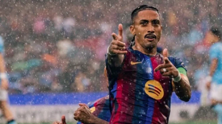 برشلونة يترقب فحوصات رافينيا لتحديد مدة غيابه